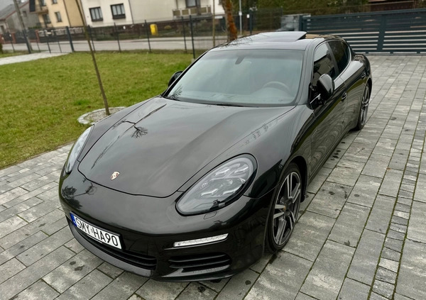 Porsche Panamera cena 149900 przebieg: 148000, rok produkcji 2014 z Myszków małe 154